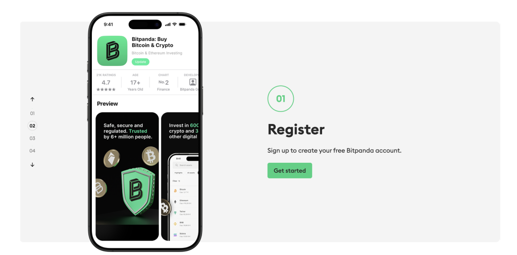 React Native Apps Bitpanda