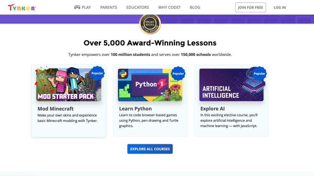 Educational Apps Tynker